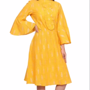 Vestido Semiformal Amarillo