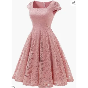 Vestido Semiformal Palo de Rosa